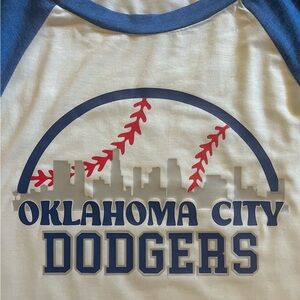 OKC Dodgers baseball shirt